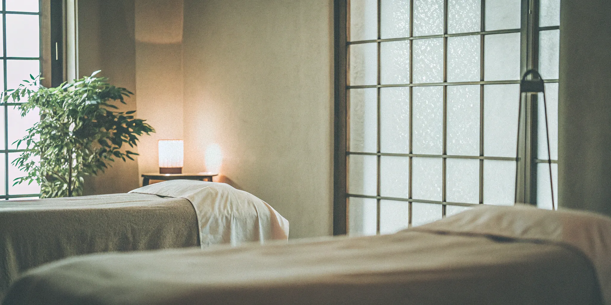 A medspa treatment room set up for a laser procedure to remove stubborn belly fat.