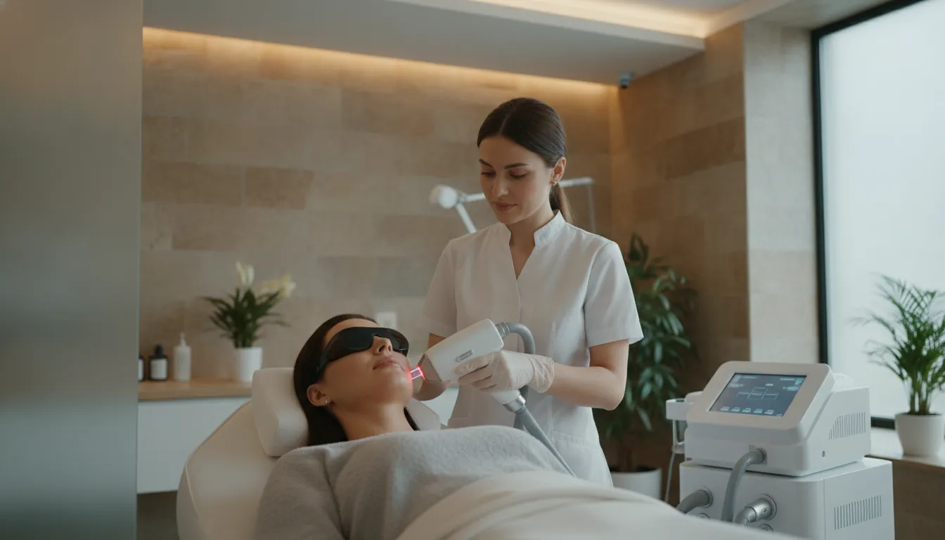 Laser Genesis vs IPL skin rejuvenation consultation